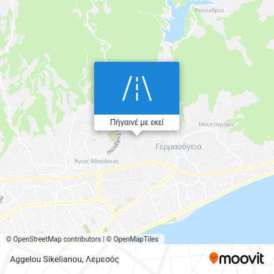Aggelou Sikelianou χάρτης
