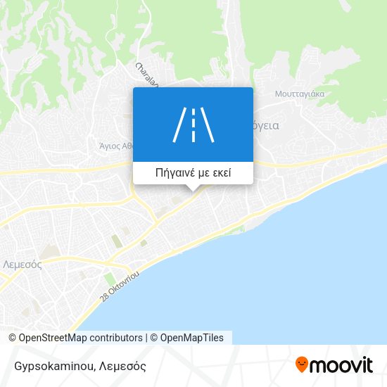 Gypsokaminou χάρτης