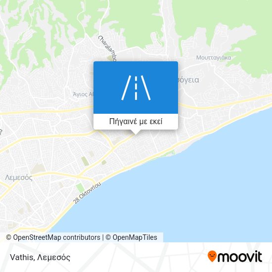 Vathis χάρτης