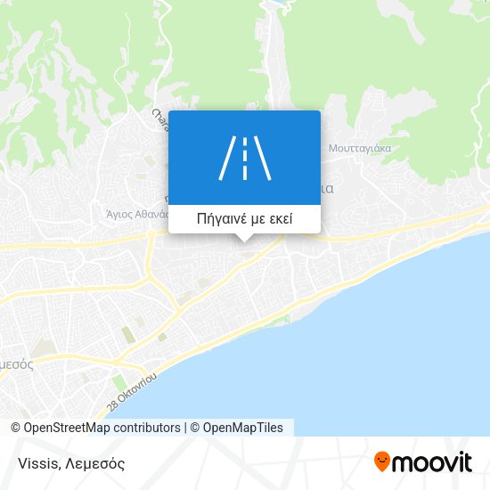 Vissis χάρτης