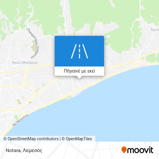 Notara χάρτης