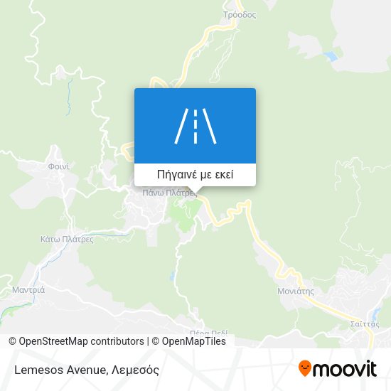 Lemesos Avenue χάρτης