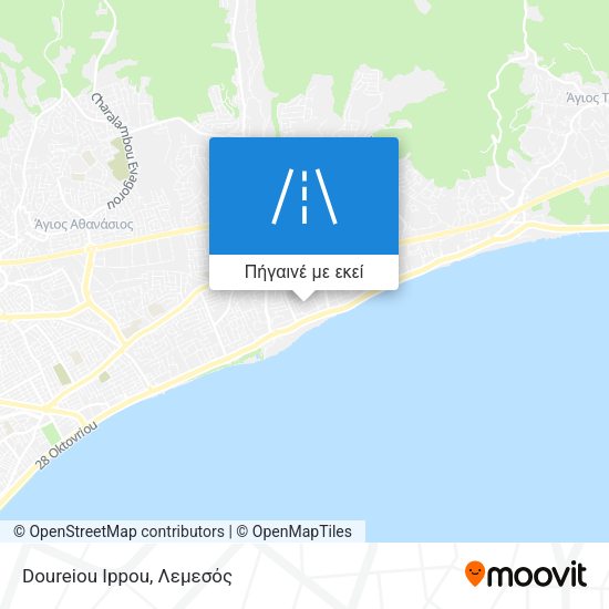 Doureiou Ippou χάρτης