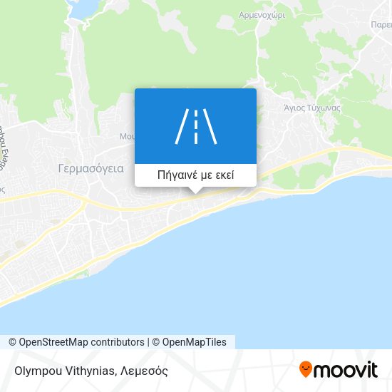 Olympou Vithynias χάρτης