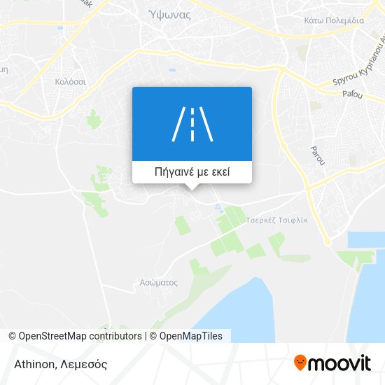 Athinon χάρτης