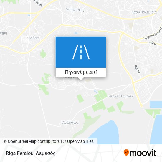 Riga Feraiou χάρτης