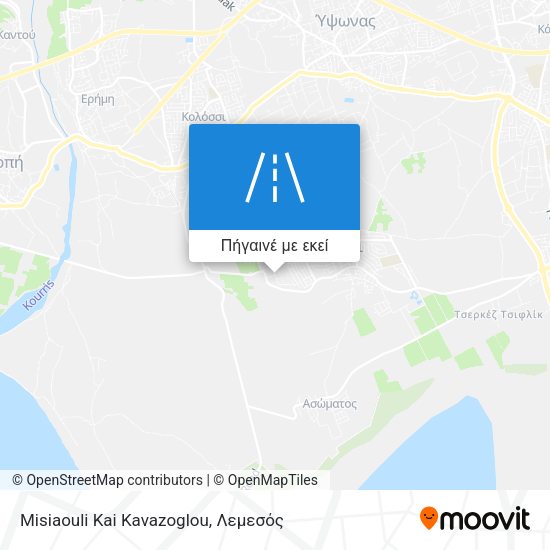 Misiaouli Kai Kavazoglou χάρτης