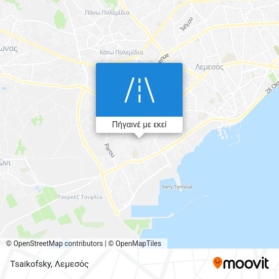 Tsaikofsky χάρτης