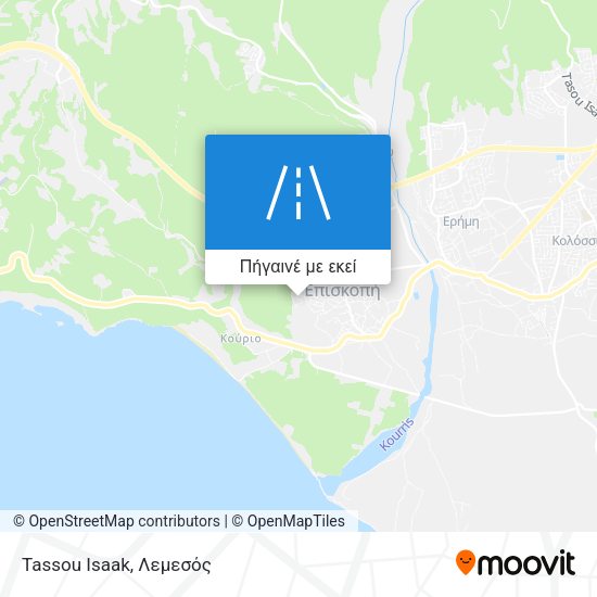 Tassou Isaak χάρτης