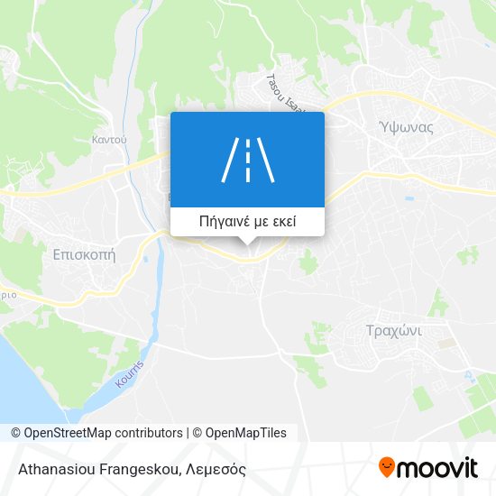 Athanasiou Frangeskou χάρτης