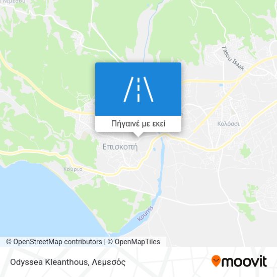 Odyssea Kleanthous χάρτης