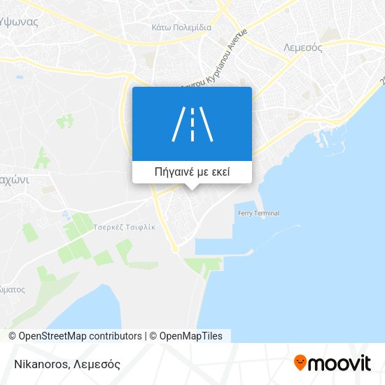Nikanoros χάρτης