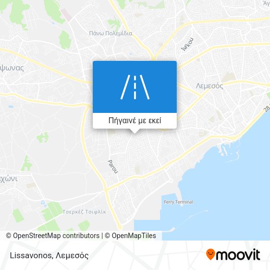 Lissavonos χάρτης