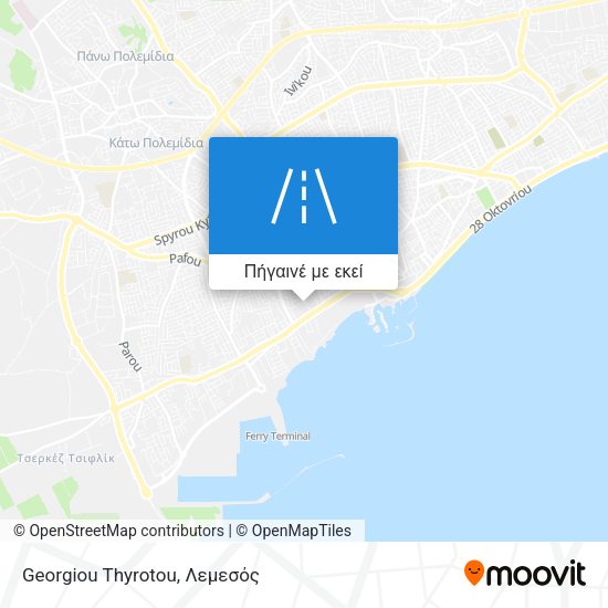Georgiou Thyrotou χάρτης