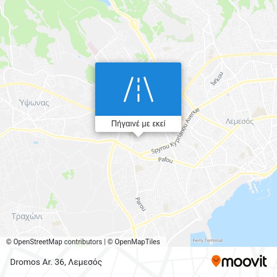 Dromos Ar. 36 χάρτης