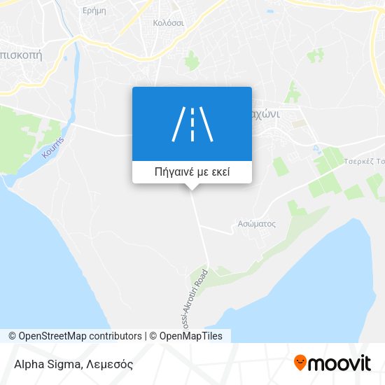 Alpha Sigma χάρτης