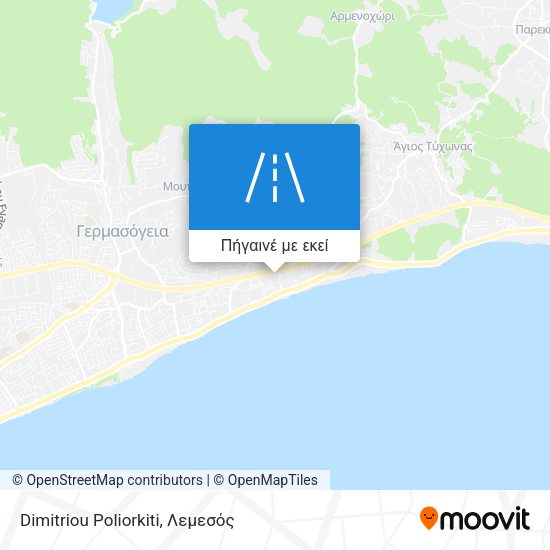Dimitriou Poliorkiti χάρτης