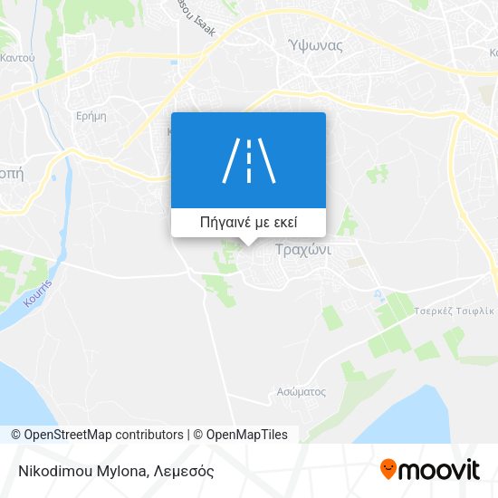 Nikodimou Mylona χάρτης