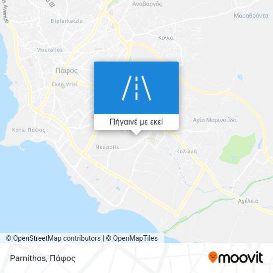 Parnithos χάρτης