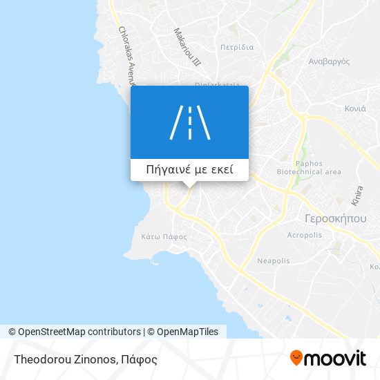 Theodorou Zinonos χάρτης