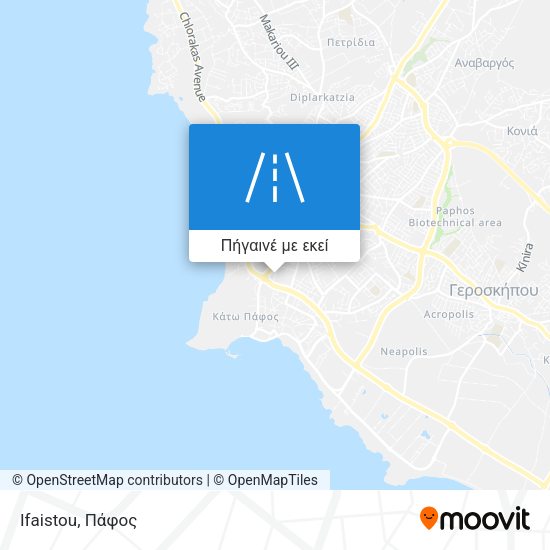 Ifaistou χάρτης