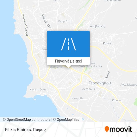 Filikis Etairias χάρτης