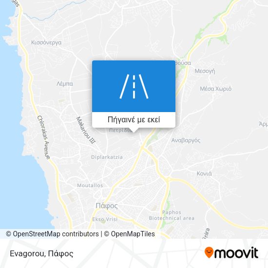 Evagorou χάρτης
