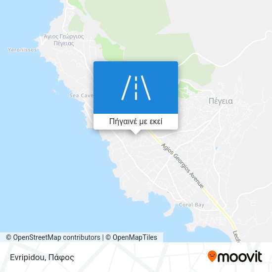 Evripidou χάρτης
