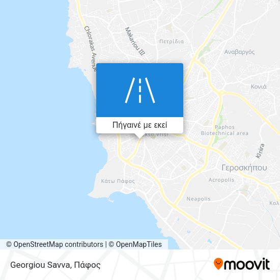 Georgiou Savva χάρτης