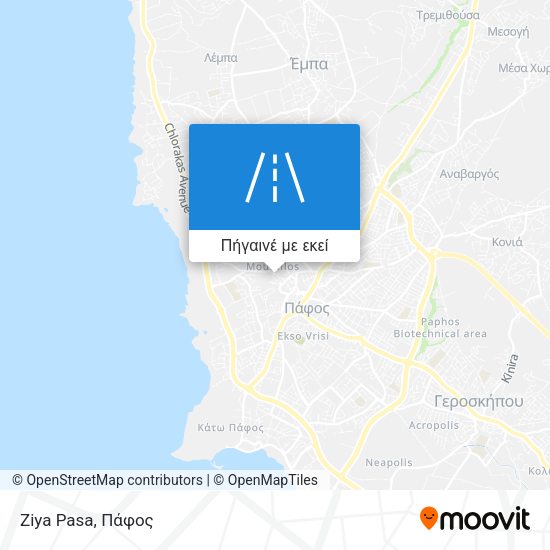 Ziya Pasa χάρτης