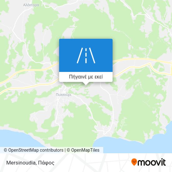 Mersinoudia χάρτης