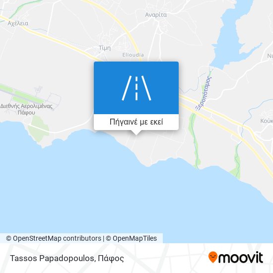 Tassos Papadopoulos χάρτης