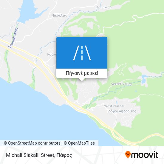 Michali Siakalli Street χάρτης