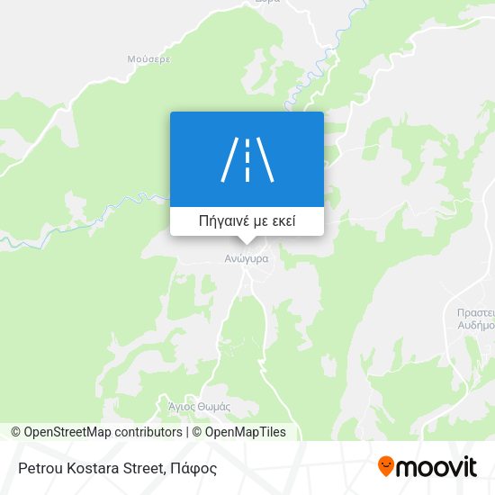 Petrou Kostara Street χάρτης