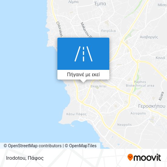 Irodotou χάρτης