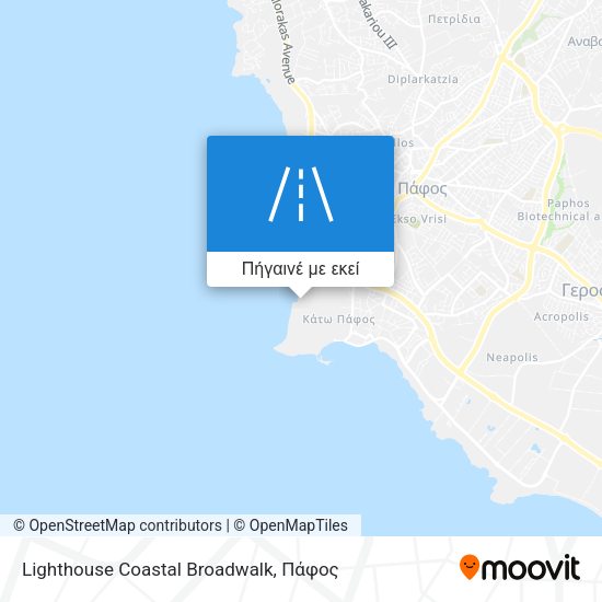 Lighthouse Coastal Broadwalk χάρτης