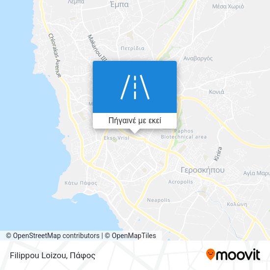 Filippou Loizou χάρτης