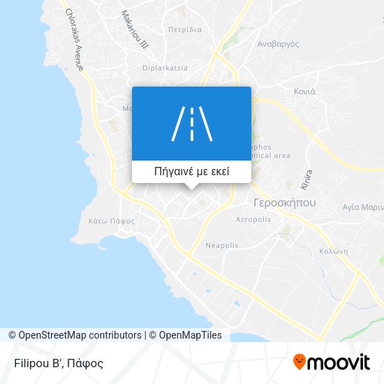 Filipou B' χάρτης