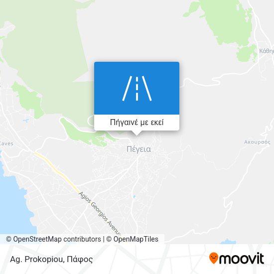 Ag. Prokopiou χάρτης