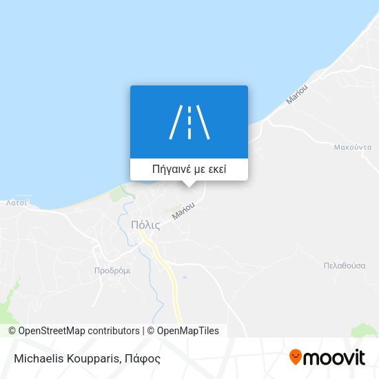 Michaelis Koupparis χάρτης