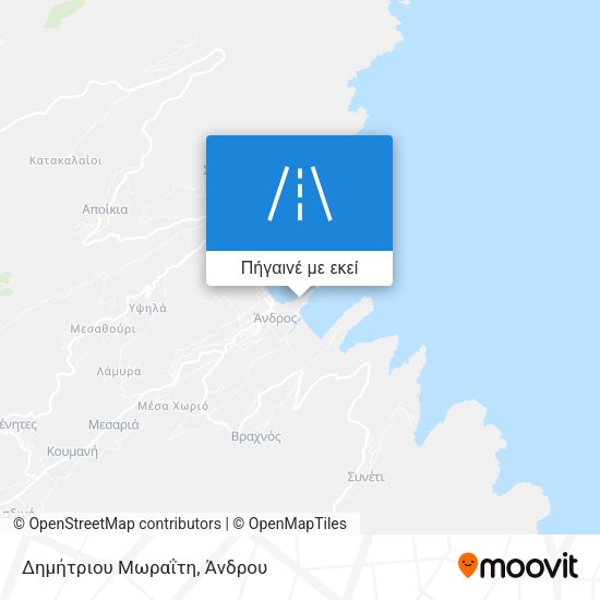 Δημήτριου Μωραΐτη χάρτης