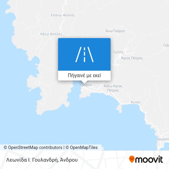 Λεωνίδα Ι. Γουλανδρή χάρτης
