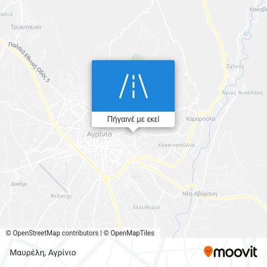 Μαυρέλη χάρτης