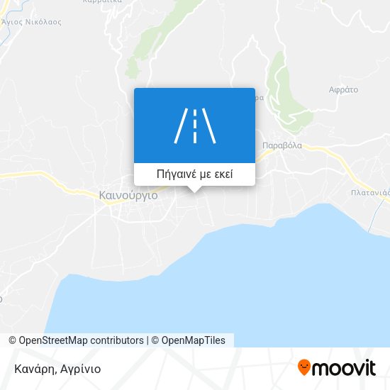 Κανάρη χάρτης