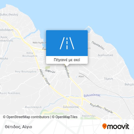 Θέτιδος χάρτης