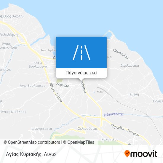 Αγίας Κυριακής χάρτης