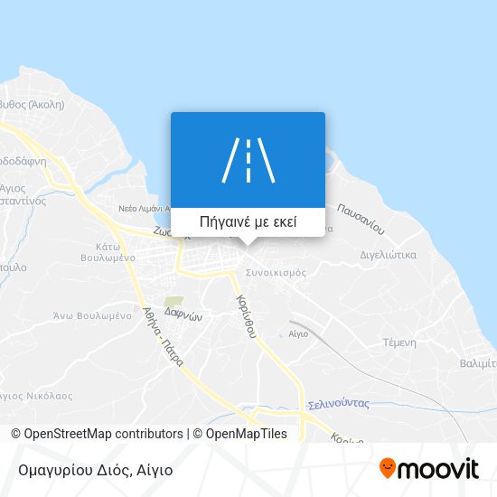 Ομαγυρίου Διός χάρτης