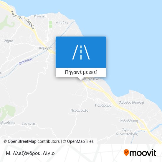 Μ. Αλεξάνδρου χάρτης
