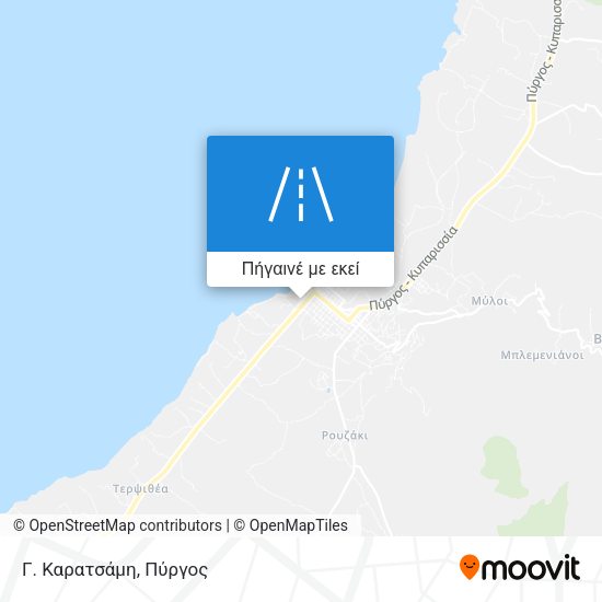 Γ. Καρατσάμη χάρτης