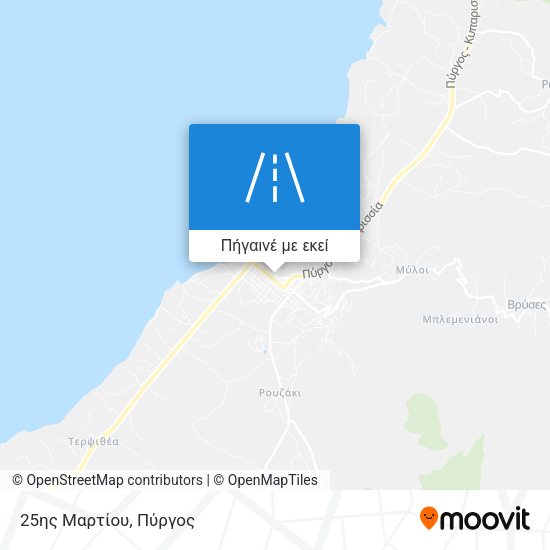 25ης Μαρτίου χάρτης